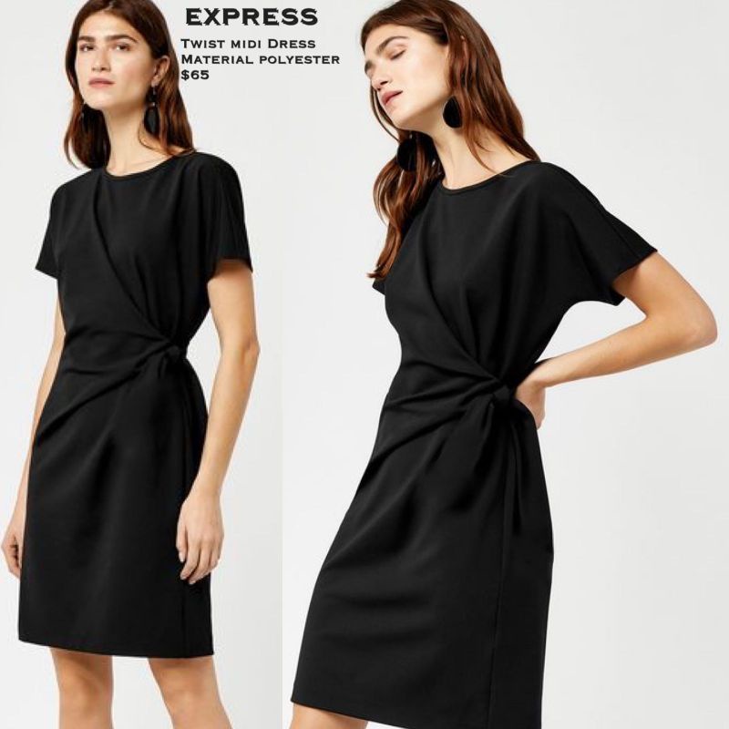 Exp** ruched sleeved dress / sisa export