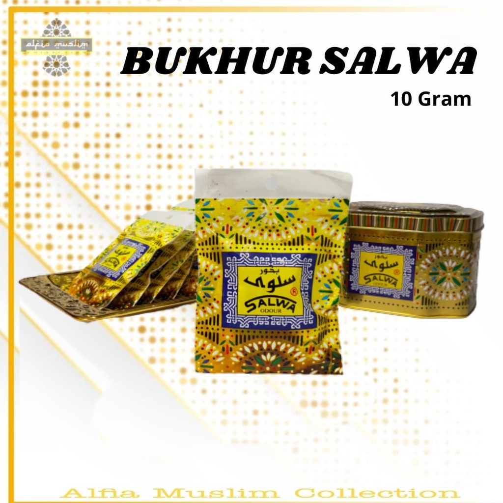 Buhur Salwa Bakhour Bakhoor Dupa Pengharum Ruangan Isi 10 Gram