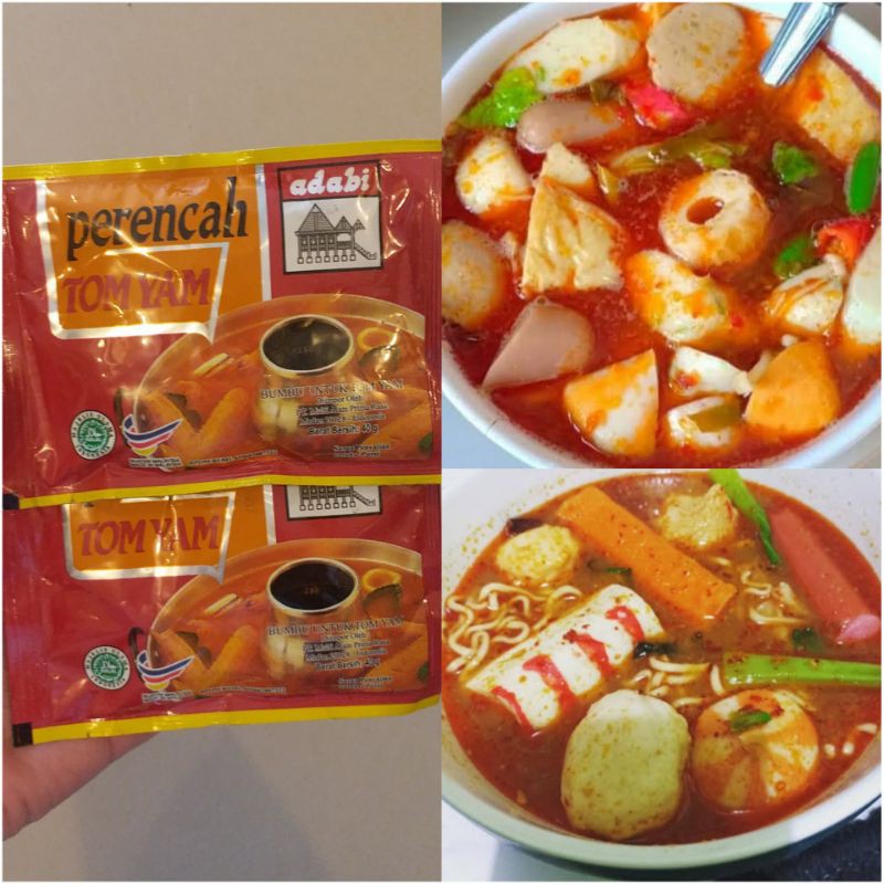 

Bumbu Tomyam Adabi (dapat 2bks)