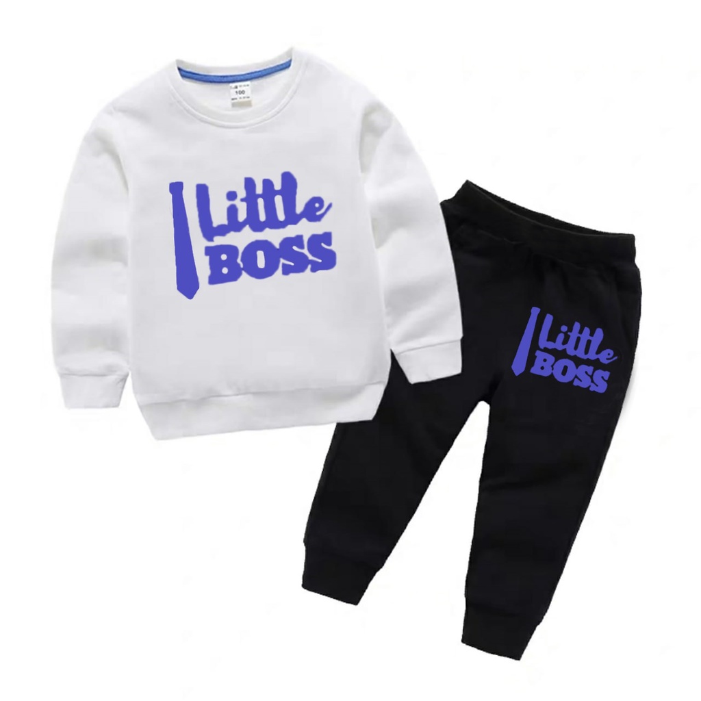 Polile - Setelan Little Boss kids / Bayar di tempat