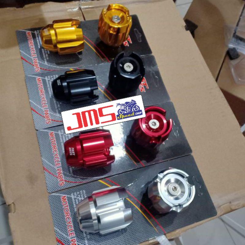 Jalu as roda full cnc jalu as jumbo jalu as variasi nmax aerox ninja cbr gsx pcx beat mio vario vixion r15 cb soul mx fu