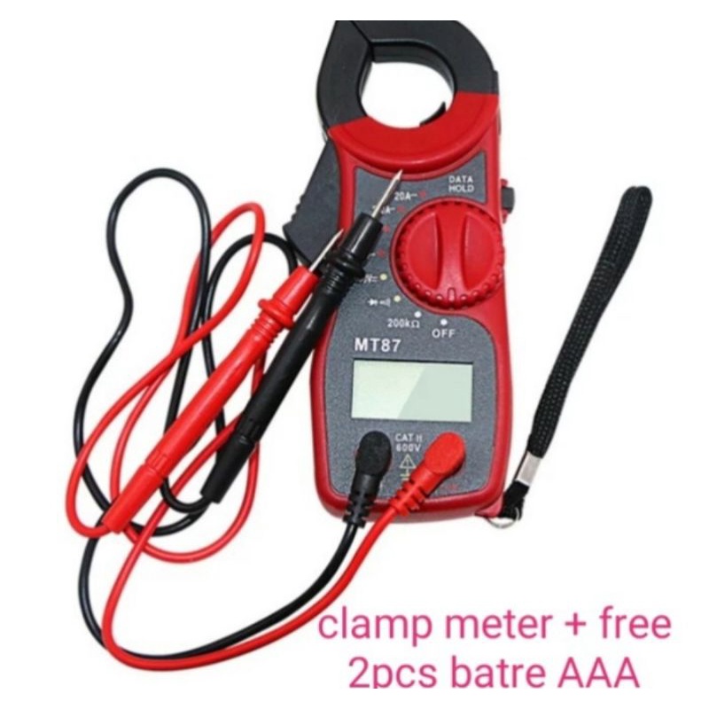 Clamp Meter TANG ampere Mt-87 MT87 MT-87 mt 87 tang ampere