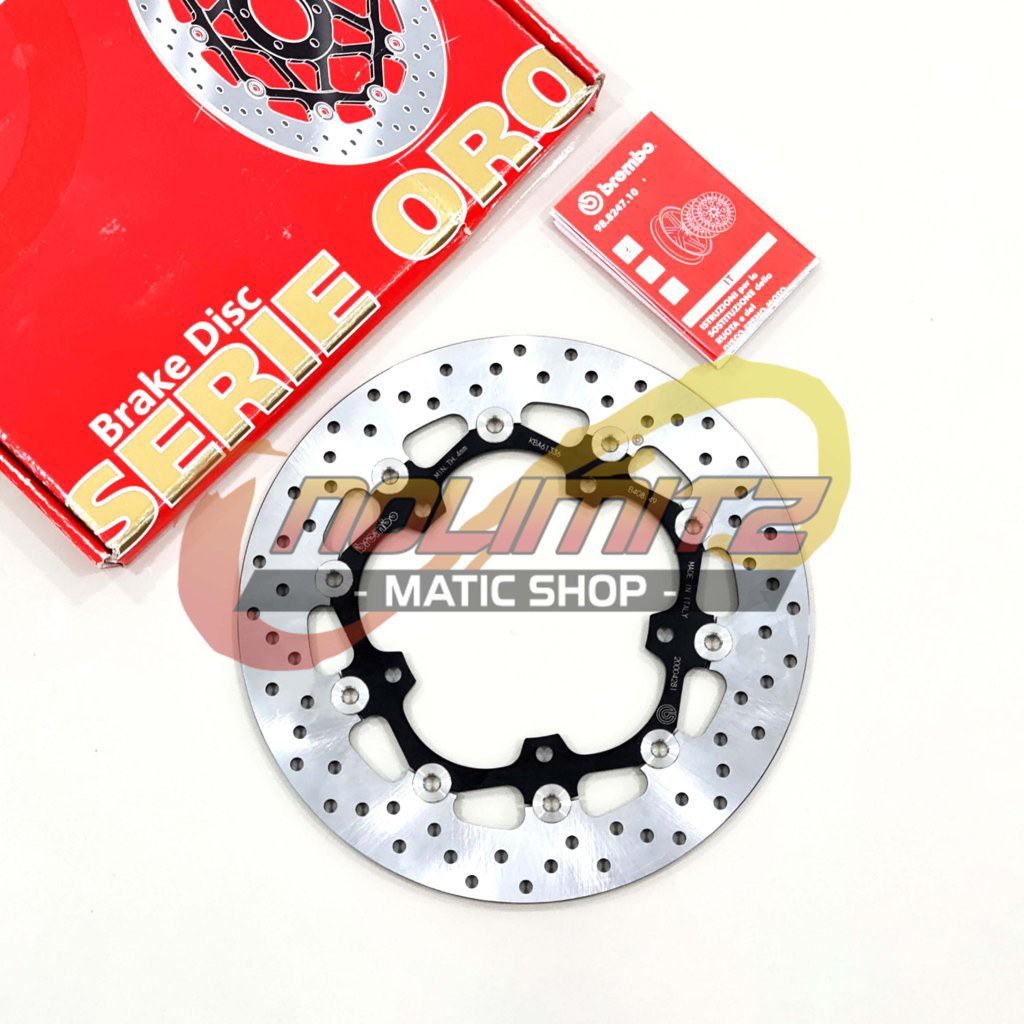 Disc Brake Piringan Cakram Depan Brembo Serie Oro Floating 300mm XMAX