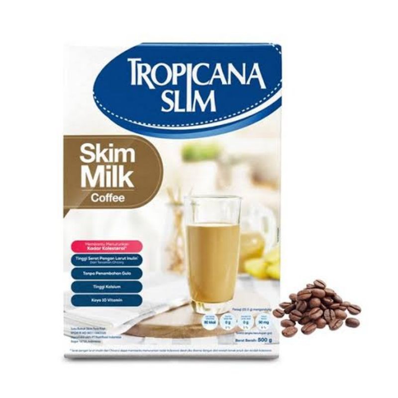 

TROPICANA SLIM SKIM MILK COFFEE 500GR