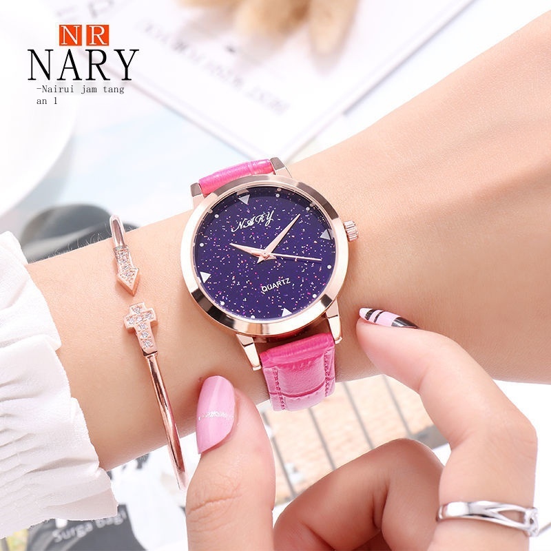 Jam Tangan Shopie Martin Wanita✤◐[Model eksplosif] Jam tangan wanita modis dan sederhana Jam tangan