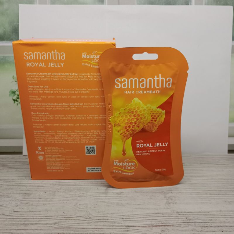 [PER PCS] CREAMBATH SAMANTHA With Moisture Lock✨Pilih Variannya ✨