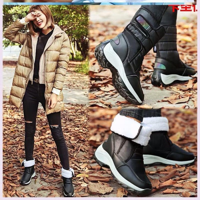 Sepatu Boots salju waterproof  winter snow boots women