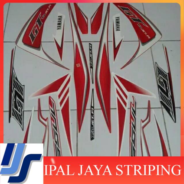 Striping stiker mio soul gt 2013 merah