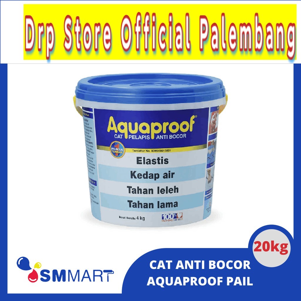 AQUAPROOF CAT PELAPIS ANTI BOCOR 1KG/ CAT WATERPROOFING / WATERPOOF / AQUA PROOF PAIL