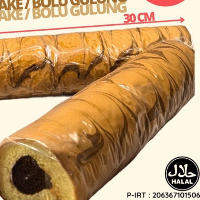 

Roll Cake | Bolu Gulung Original | 30 Cm