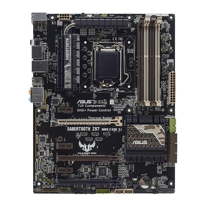 PREORDER ASUS SABERTOOTH Z97 MARK 2/USB3.1 LGA 1150 intel Z97 Mining Motherboard DDR3 32G PCI-E 3.0 