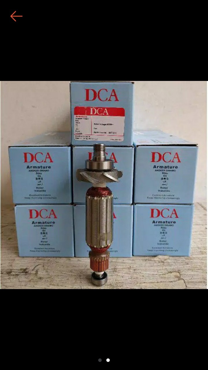 Armature Angkur Angker Rotor Dca Mesin Profil Trimmer Maktec Mt 370