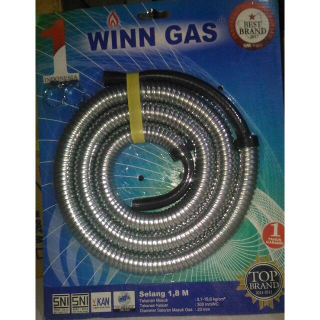 Selang Gas/lpg Winn Gas 1.8m Sni