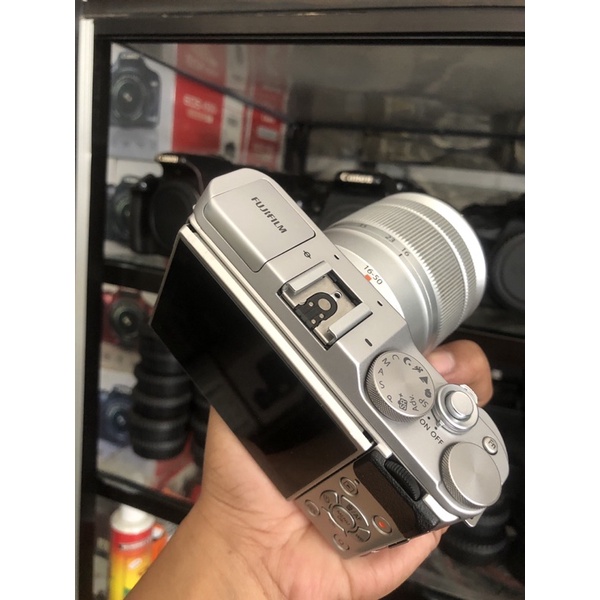 fujifilm X-A3 lensa kit 16-50 fulset box kamera MUA / vlog siap pakai-2
