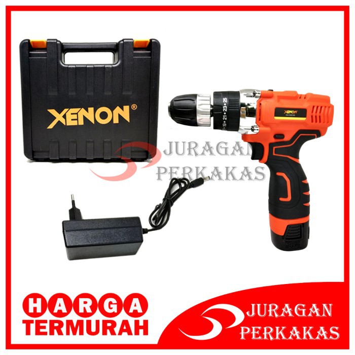 XENON CDID700 1 BATERAI BOR CORDLESS IMPACT DRILL BOR BETON TEMBOK CAS