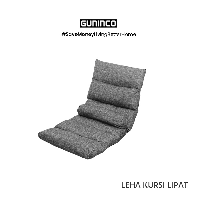 GUNINCO Leha Lazy Sofa Bed Kursi Lantai 50cm Kursi Lipat Lesehan Sofa Portable Anti Air Waterprof