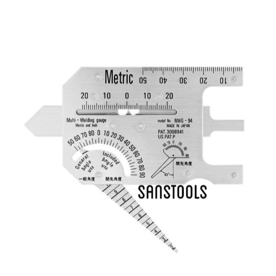 Welding Gauge Nwg 94 Welder Gage Gauges Fuji Tool Japan Nwg94 Ngw 94 Shopee Indonesia