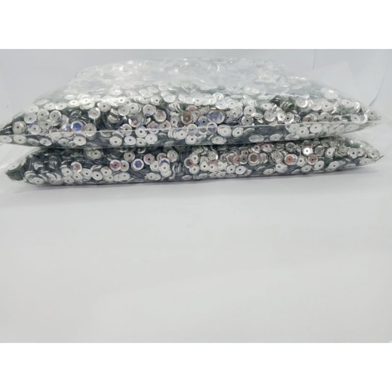 Ramboci metalik /piringan 6mm silver / mas