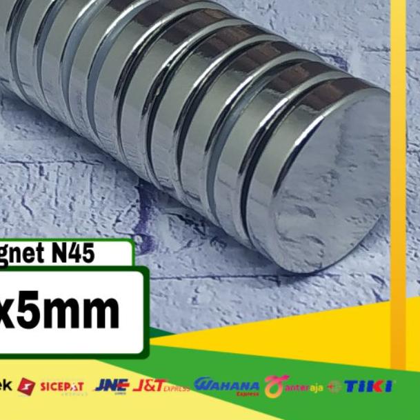 ☈ Magnet Neodymium 25x5mm N45 ✿