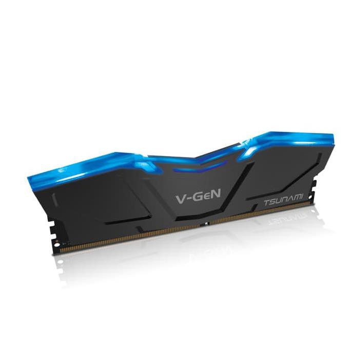 Glp78740G0 Ram Ddr4 V-Gen Tsunami 32Gb 2666Mhz Cl15 (2X16Gb) Led - Gaming Oc Vgen