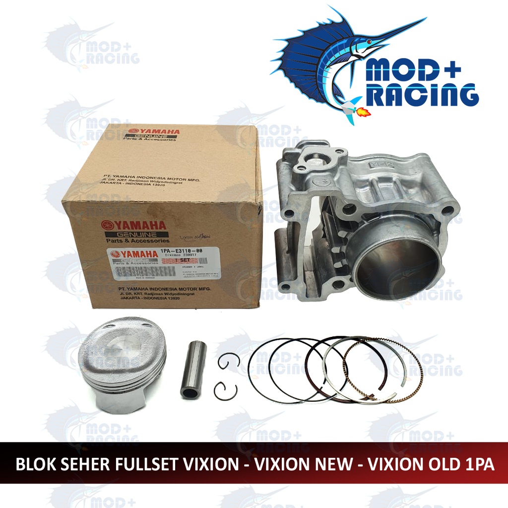 (COD) BLOK SEHER BORING VIXION - VIXION NEW BARU - VIXION LAMA OLD KODE 1PA CYLINDER SILINDER FULLSE