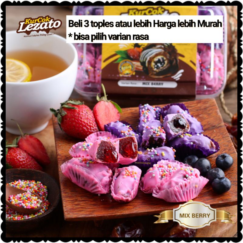 

Kurcok mix bery kurcok lezato (strawberry dan blueberry)