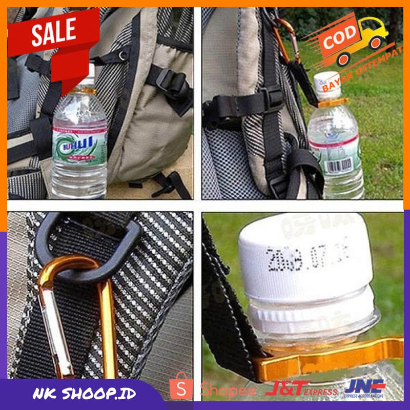 Holder Mineral Bottle Buckle Keychain / Pengait Botol Minum - 5X