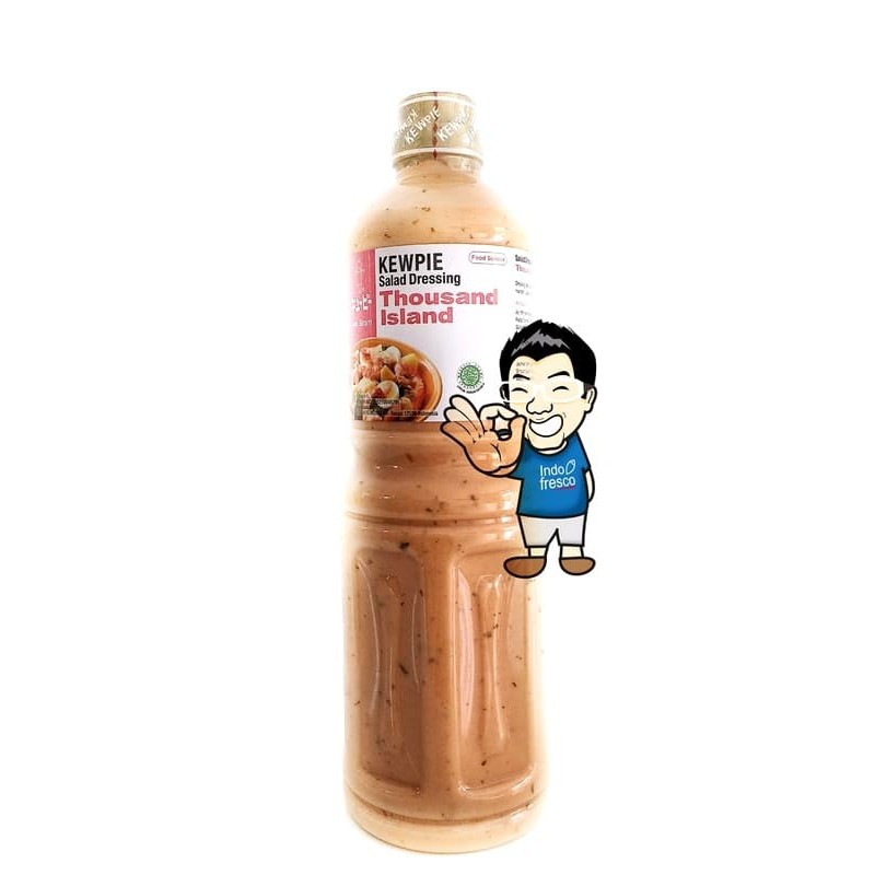 

Kewpie Salad Dressing Thousand Island Sauce 1Kg- Saus Salad