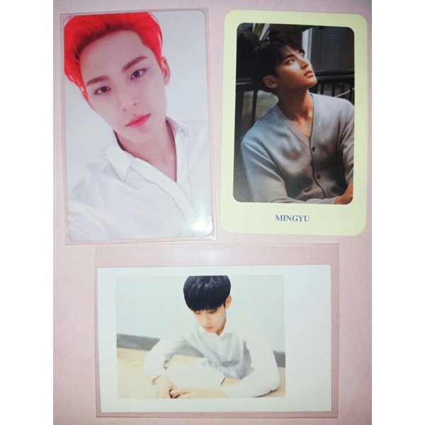 MINGYU ODE TO YOU DVD PHOTOCARD OTY SELCA CABE PC POLA DE SEVENTEEN OTR