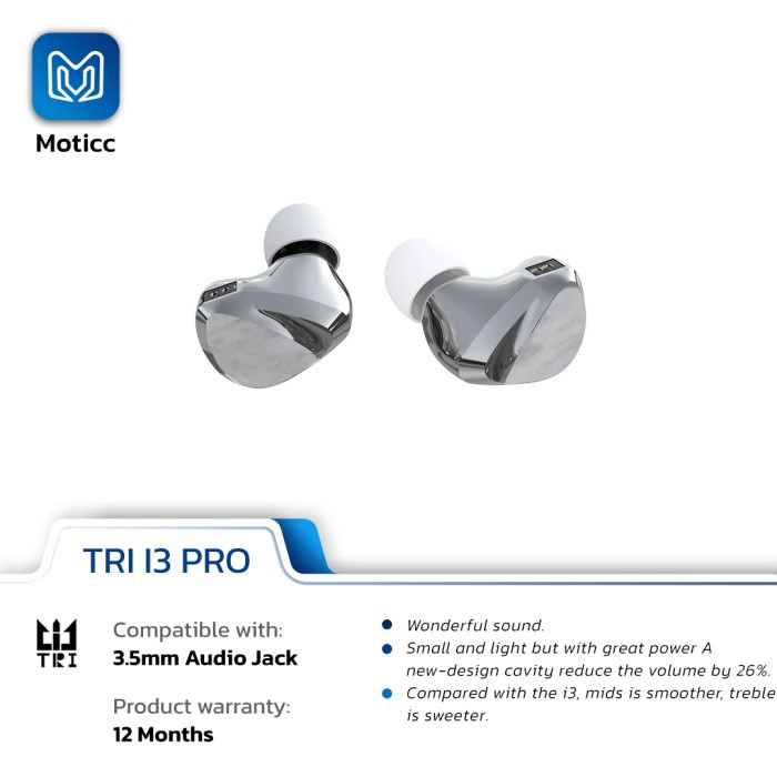 KBEAR TRI I3 Pro Planar+DD+BA Earphone Hybrid IEM In Ear Monitor