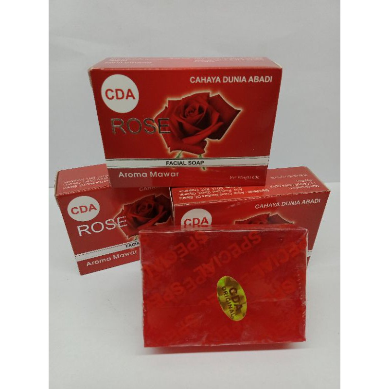 SABUN ROSE CDA / Sabun Rose CDA Aroma Mawar