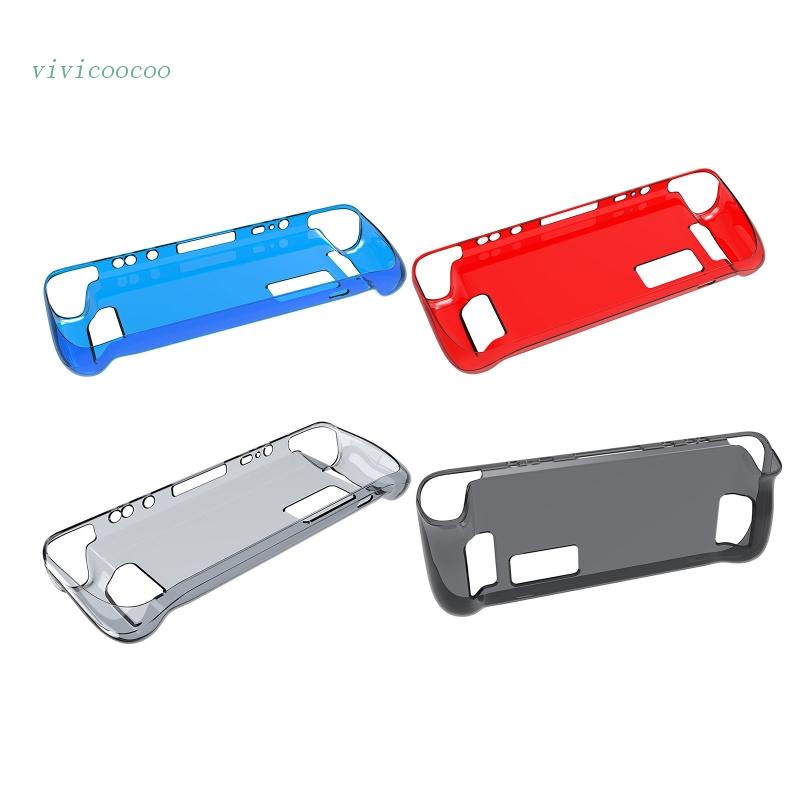 Vivi Soft Case TPU Transparan Anti Jatuh Cover Proteksi Gamepad Konsol Steamdeck