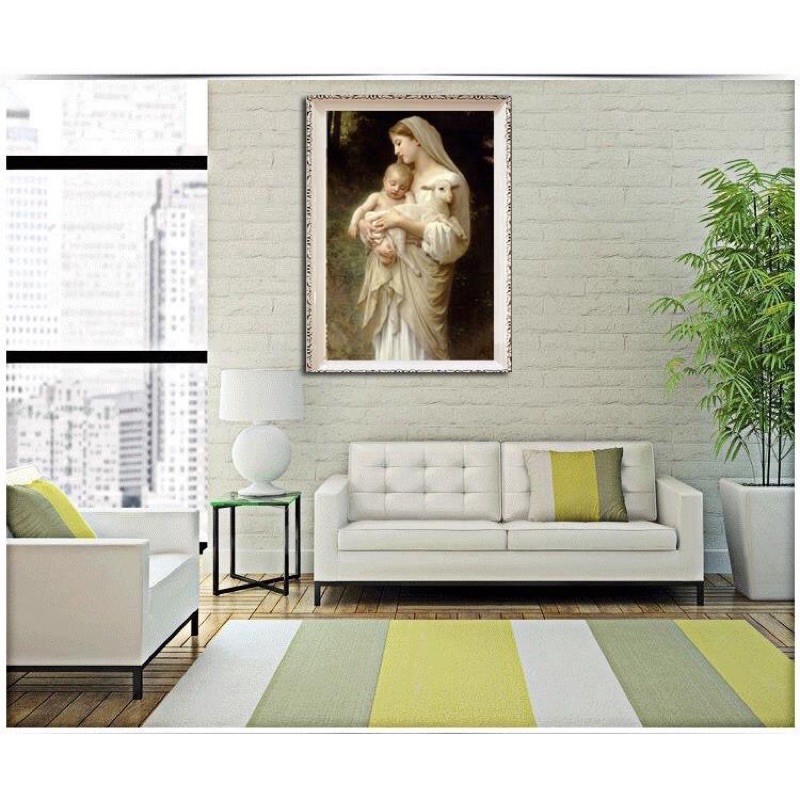 Lukisan Diamond Painting Full ukuran 30x50 Bunda Maria