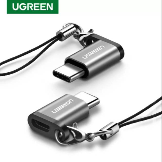 Ugreen Adapter Converter Micro Usb Female to Type C Male Original