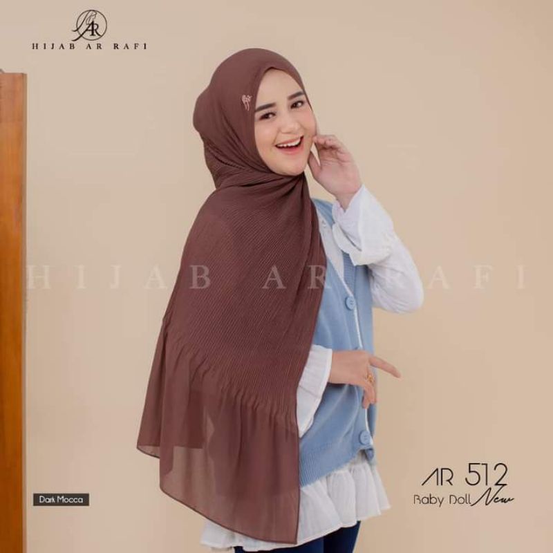 New ✅ pasmina pliskit AR 512 hijab Ar Rafi arrafi terlaris ✅