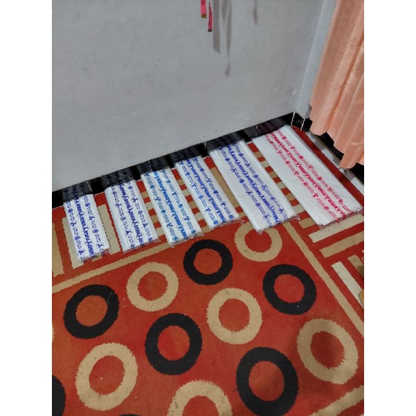#ECR# kantong plastik transparan buram merk tic-tas. plastik laundry, wadah ikan dll. tahan panas & 
