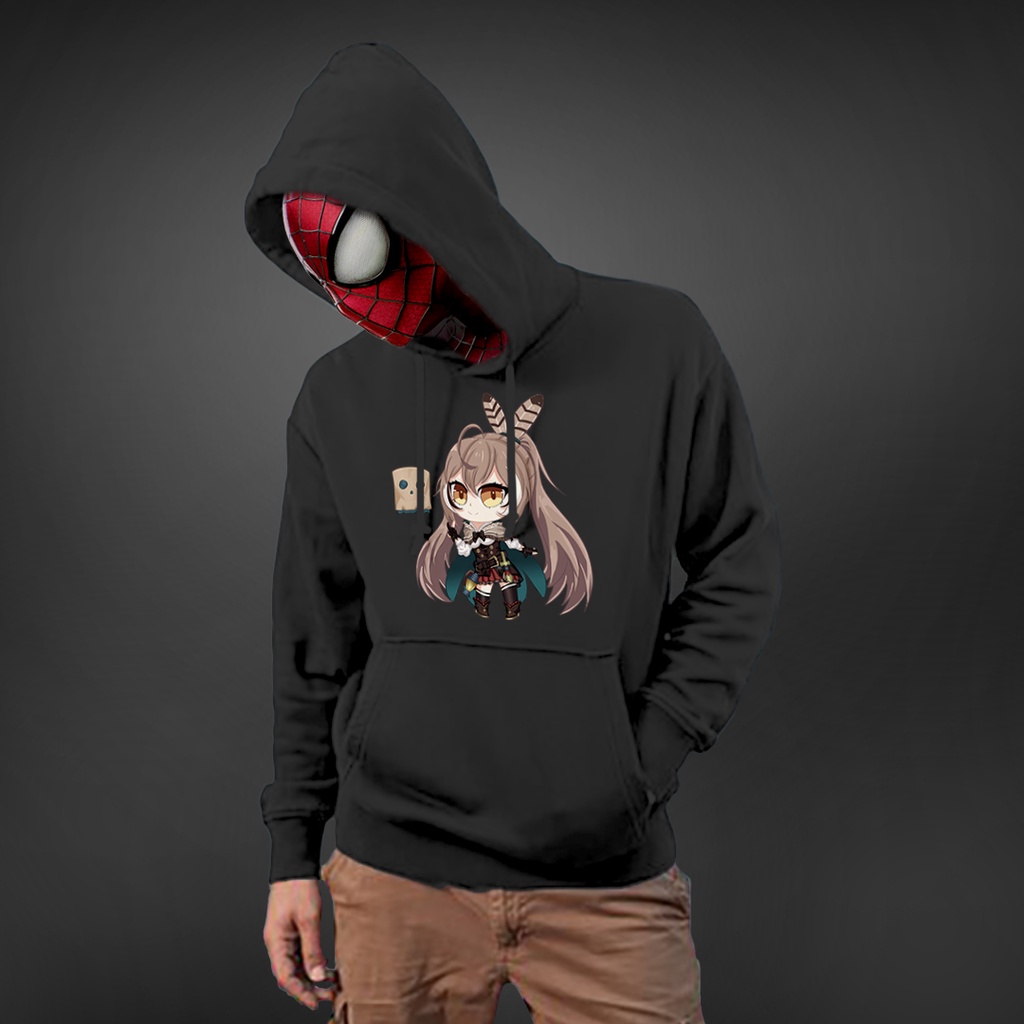 Jaket Hoodie Jumper Chiibi Hololive NANASHI MUMEI