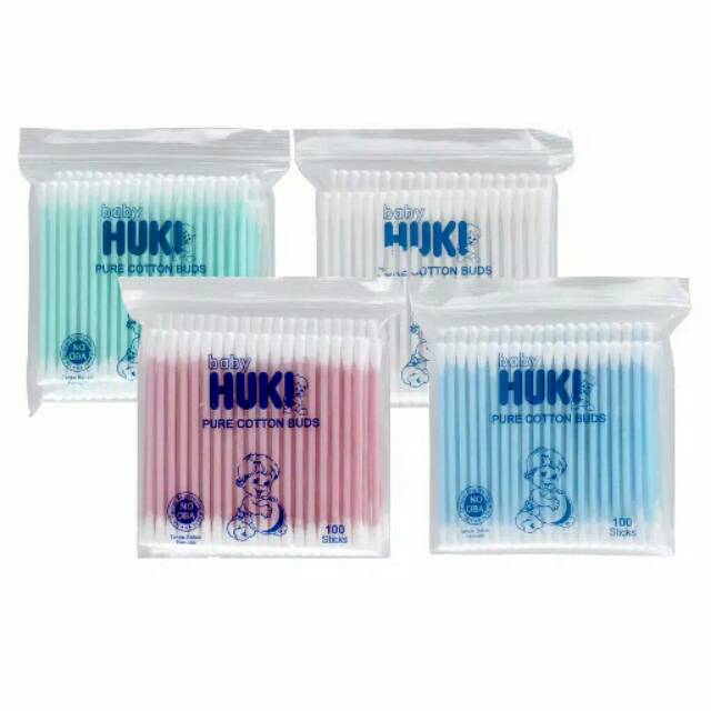 Baby Huki Cotton Buds 100 pcs