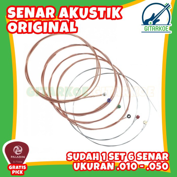 Senar Gitar Akustik Original .010-.050 Professional RA-37H Orphee SA37