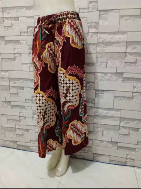 Kulot Panjang Dewasa Motif Batik DLL/ Bisa Pilih Motif Bahan Stretch Premium