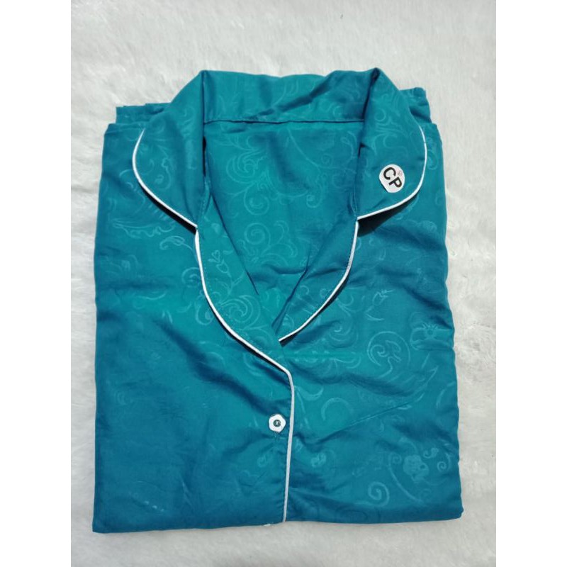 LoverFashion Cp Piyama ABG Embos& karakter-Biru turqis