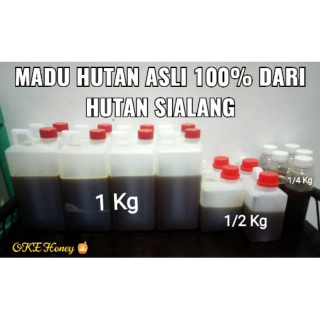

Madu Hutan Asli 100% Asli