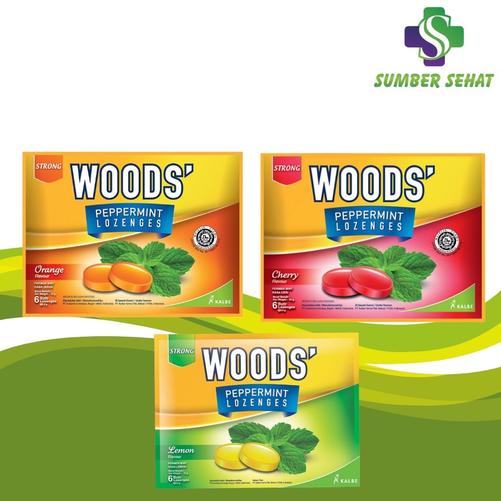 WOODS' PEPPERMINT LOZENGES