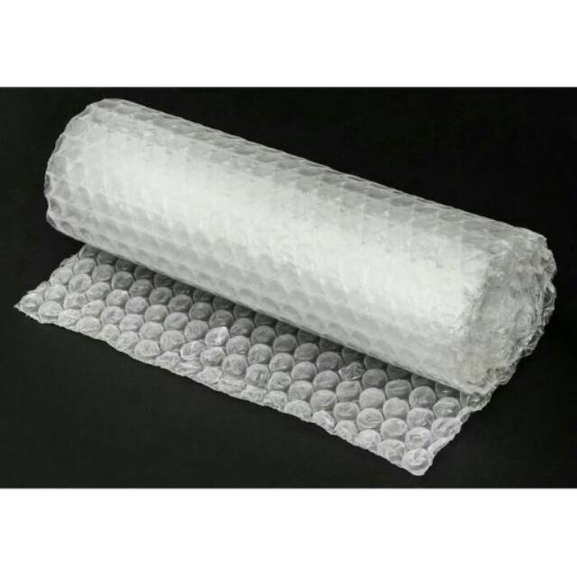 

Bubble wrap untuk tambahan packing aman