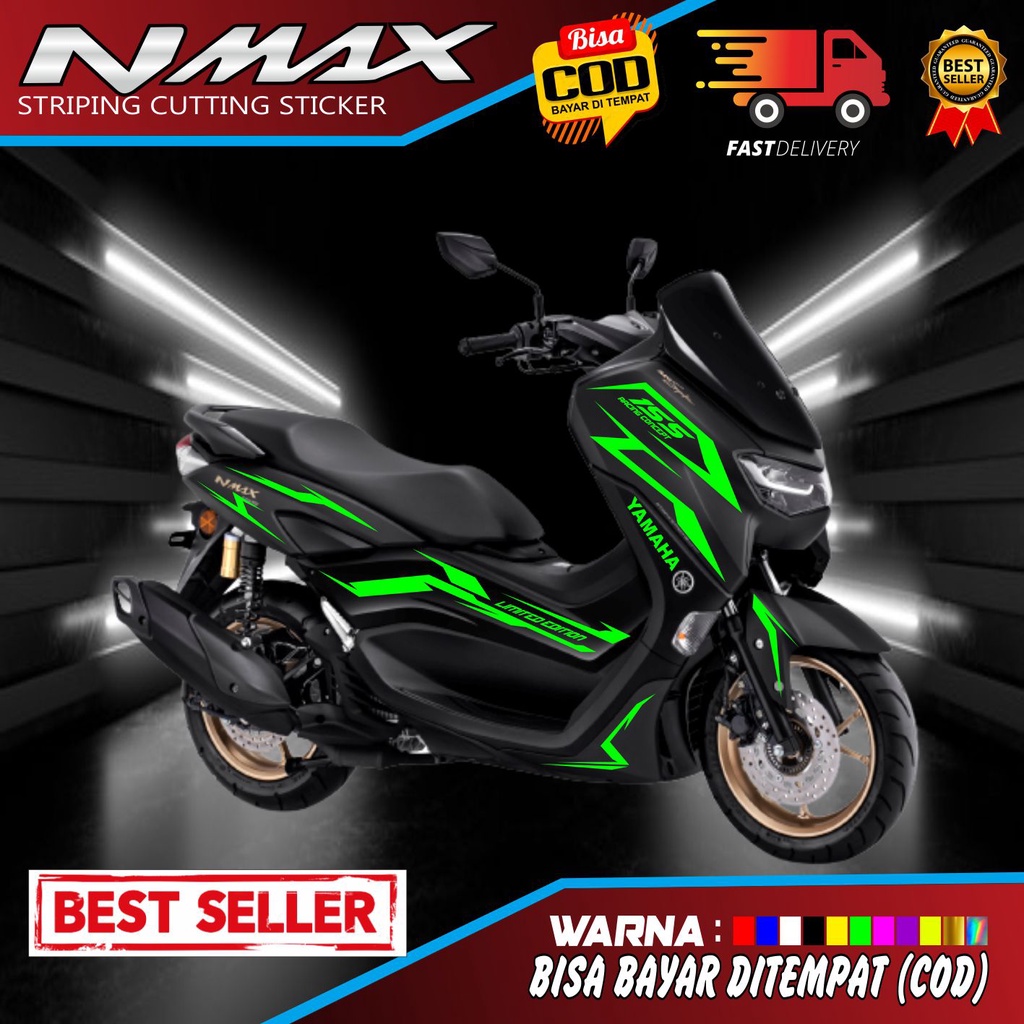 STICKER NMAX NEW 155 STICKER CUTTING NMAX BARU STICKER LIS BODI NMAX NEW 155