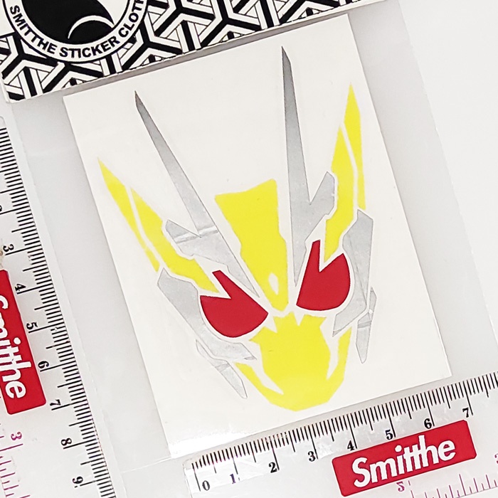 Stiker Kamen Rider Zero One ZO 3 Shining Assault Cutting Sticker