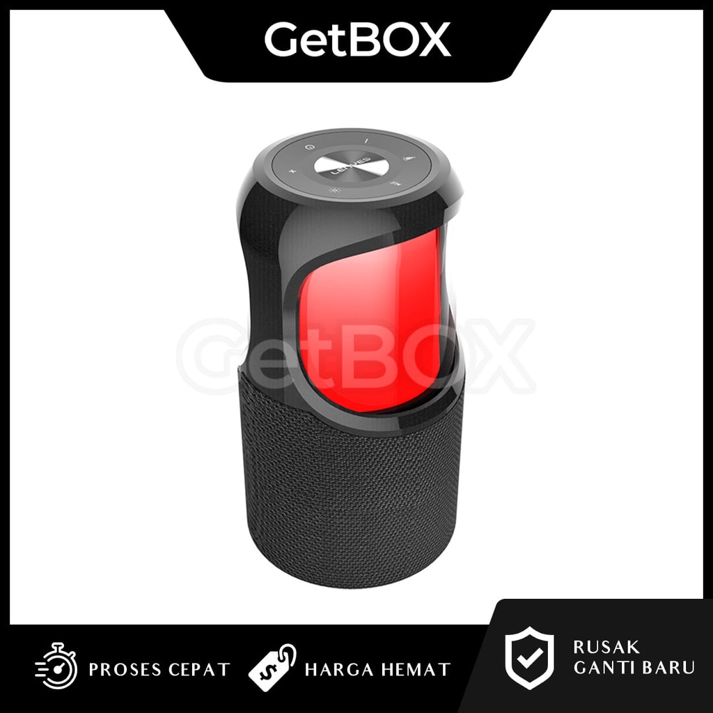 LENYES Great Bass RGB LED Portable TWS Speaker Wireless Bluetooth Waterproof IPX67 Anti Drop Outdoor