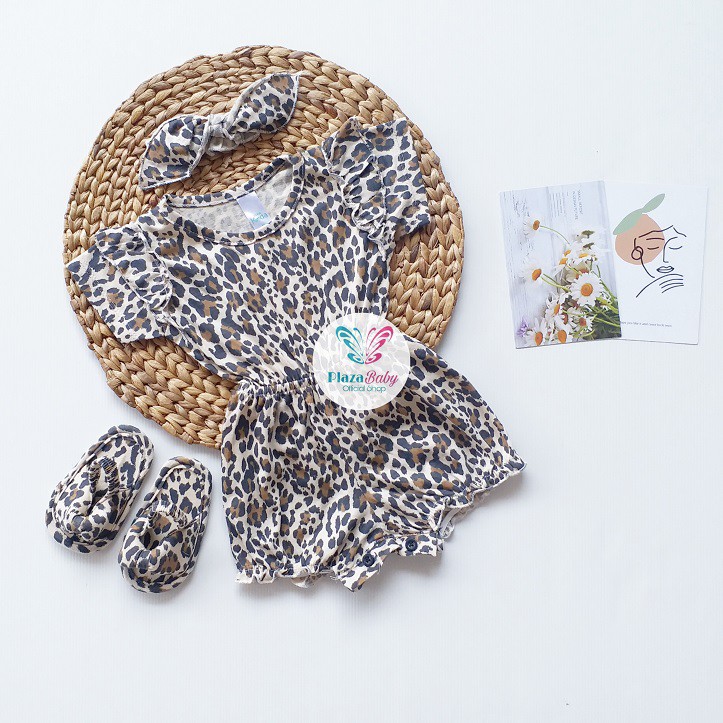 Plazababyku MX JUMPSUIT LUNA SANDALS setelan bayi motif bunga yang lucu free headband + sandal PART2