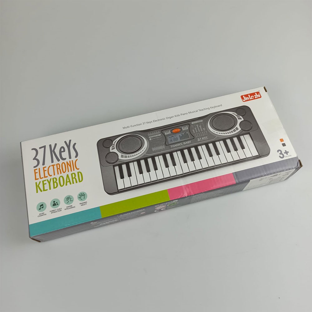 Organ Piano Anak Musical Keyboard 37 Keys - PD880 - Black