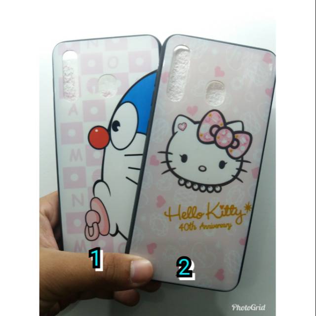 SILIKON CASE DISNEY DORAEMON HELLOKITY SAMSUNG A20 A30 OPPO F11
